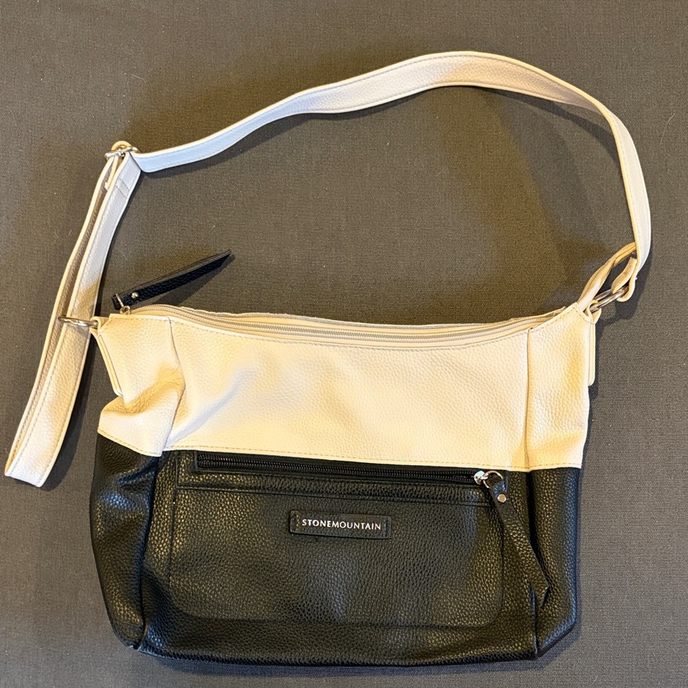 Stone Mountain Accessories Two-Tone Shoulder Bag